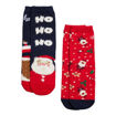 Picture of CHRISTMAS SOCKS KIDS 2 PACK SIZE 6